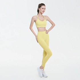 Set Đồ Tập Yoga Gym Hibi Sports H180 Kiểu 2 Dây Ba Lỗ Cổ Tim, Kèm Mút Ngực