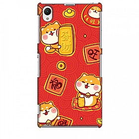 Ốp lưng dành cho điện thoại SONY Z1 Mèo Thần Tài Mẫu 4