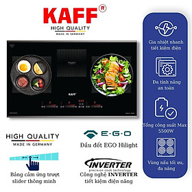 Mua Bếp âm đa từ 3 vùng nấu nhập khẩu Germany KAFF KF-IH6003II - Hàng Chính Hãng