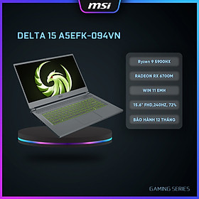 Mua MSI Laptop Delta 15 A5EFK-094VN|Ryzen 9 5900HX|RX 6700M|Ram 16GB|1TB SSD|15.6  FHD 240Hz  72%  HÀNG CHÍNH HÃNG 