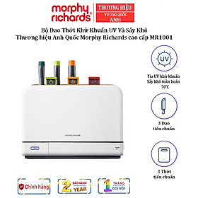 Mua Bộ Dao Thớt Khử Khuẩn UV Và Sấy Khô 70ºC Morphy Richards MR1001 Công suất: 130W Thời gian sấy: 40 phút - Hàng Chính Hãng