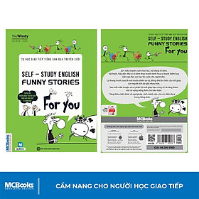 Sách - Self Study English Funny Stories For You - Tự Học Giao Tiếp Tiếng Anh Qua Truyện Cười - Học Kèm App Online
