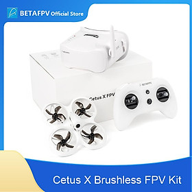 Betafpv Cetus X Brushless FPV Quad Quad Camera có thể điều chỉnh máy bay không người lái trong nhà ELRS 2.4G Màu trực thăng RC ngoài trời: ELRS BNF 2B