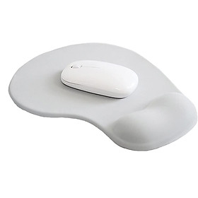 Miếng lót chuột silicon mút đệm cao su êm đàn hồi nâng cổ tay chống mỏi chống trượt khi chơi game