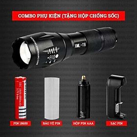 Mua ĐÈN PIN SIÊU SÁNG T6-ĐÈN PIN T6