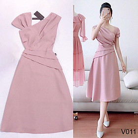 Váy dáng maxi chân váy xèo siêu xinh - V011