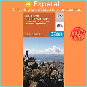 Sách - Ben Nevis and Fort William, the Mamores and the Grey Corries, Kinlochl by Ordnance Survey (UK edition, paperback)
