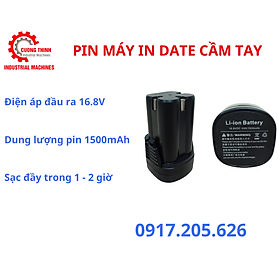 Mua Pin máy in date cầm tay phun hạn sử dụng Cường Thịnh
