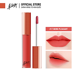 Son kem lì Bbia Last Velvet Lip Tint - 17 More Pleasant 5g Màu cam san hô