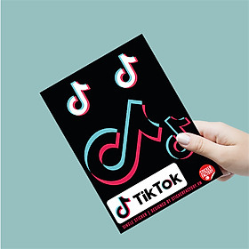 Tik Tok - Single Sticker hình dán lẻ