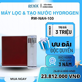 Mua Máy lọc và tạo nước Hydrogen REWA RW-NAH-100 (thiết kế để bàn) (Hàng chính hãng)