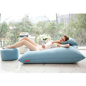 Mua Ghế Lười Hạt Xốp Hình Bánh Rán Vuông Mero Thô Tuyết