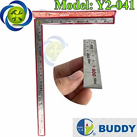 Mua Thước góc vuông Buddy Y2-041 250mm x 500mm x 20mm x 2mm