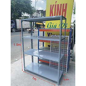 Kệ sắt đa năng 4 tầng, dài 1m, rộng 0,4m, cao 1,5m - Kệ Sắt Cường Thịnh