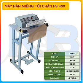 Máy hàn miệng túi dập chân SF400