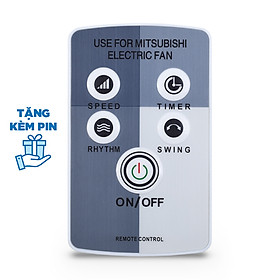 Remote điều khiển cho quạt Mitsubishi, các loại quạt đứng và treo tường