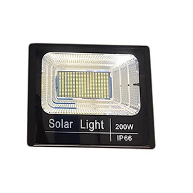 Mua 200W ĐÈN PHA LED NĂNG LƯỢNG MẶT TRỜI   Solar Light   IP66 chống nước   NHÔM ĐÚC NGUYÊN KHỐI