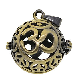 Pearl Cage Locket Gem Beads  Pendant  Charms Jewelry Findings,