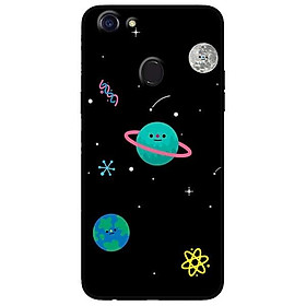 Ốp lưng dành cho Oppo F1s - A83 - Oppo F5 ( F5 Youth ) - F7 mẫu Hành Tinh Nền Đen