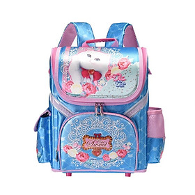 Balo Chống Gù Lưng Dạng Hộp dành cho Nữ sinh lớp 1-5 - SWEET CAT 
