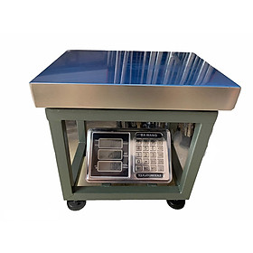 Mua CÂN ĐIỆN TỬ GHẾ NGỒI 150kg BaWang. KHUNG SƠN TĨNH ĐIỆN CHẮC CHẮN  BÀN CÂN INOX KHÔNG GỈ  CHÍNH XÁC TUYỆT ĐỐI