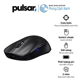 Mua Chuột không dây siêu nhẹ Pulsar X2 Wireless - Hàng Chính Hãng