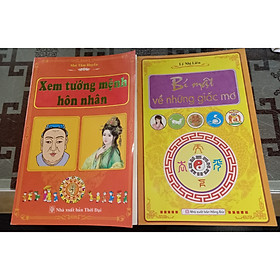 Combo 2 cuốn xem tướng mệnh hôn nhân + bí mật về những giấc mơ