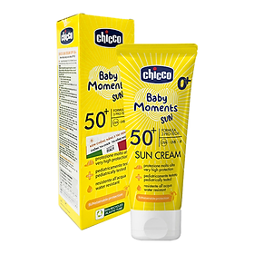 Kem Chống Nắng 3 Tác Động Chicco Baby Moments SPF 50+