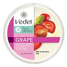 Mặt Nạ Sữa Chua Nho Vedet (120g)