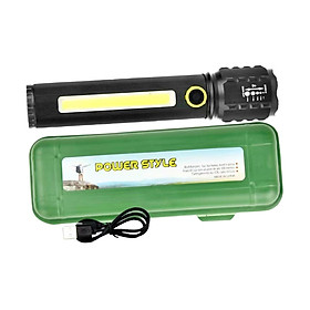 LED Flashlight Portable Handheld Torch Light for Camping Backpacking Working