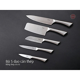 Mua Bộ 5 dao cán thép không gỉ iMat