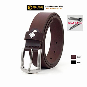 Thắt lưng da bò Anh Tho Leather M1K35-01 | Tặng đục lỗ