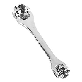 Universal Multi-purpose Rotating Socket Wrench 8-in-1 Working Tools 255x50mm