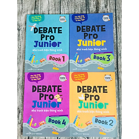 Combo Debate Pro Junior – Nhà Tranh Biện Thông Minh 1,2,3,4