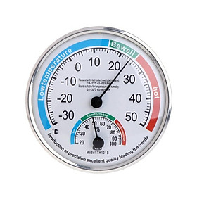 Đồng hồ đo độ ẩm và nhiệt độ chính xác cao tiện lợi sử dụng trong nhà ngoài trời