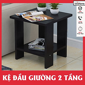 Mua Kệ Bàn Trà Nhỏ 2 Tầng Bằng Gỗ MDF Để Đầu Giường Tiện Lợi  Kệ Để Đầu Giường Đa Năng 2 Tầng Decor Phòng Khách