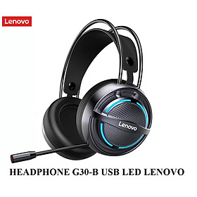 Mua Tai Nghe Choàng Đầu G30-B USB LED LENOVO - Hàng Chính Hãng