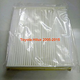 Lọc gió điều hòa cho xe Toyota Hilux 2005, 2006, 2007, 2008, 2009, 2010, 2011, 2012, 2013, 2014, 2015 871390K010 mã AC108-7