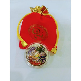 Mua Đồng Xu Hình Tứ Linh Phong Thủy May Mắn Bình An - Long Lân Quy Phụng