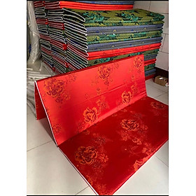 Ga giường đẹp Vỏ áo nệm gấp 3 dầy 3 phân vải gấm valize cao cấp đủ size