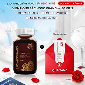 Viên Uống Sắc Ngọc Khang ++ chống lão hóa da, giảm nám, tàn nhang cao cấp (Hộp 60 Viên)