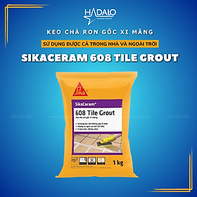 Mua Keo chà ron SikaCeram 608 Tile Grout – Chống thấm tốt  dùng lâu ngày ít bám bẩn