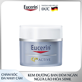 Kem Dưỡng Ban Đêm Ngăn Ngừa Lão Hóa Eucerin Q10 ACTIVE Night Cream 50ml