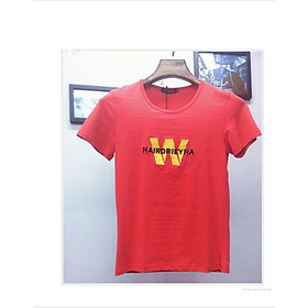 Áo thun Nam cổ tròn tay ngắn với họa tiết in chữ đơn giản, trẻ trung chất liệu vải cotton cao cấp co giãn nhẹ mặc thoải mái dễ phối đồ phù hợp với xu hướng thời trang