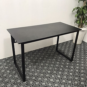 Bàn làm việc, bàn gaming chân sắt mạ tĩnh điện chữ U 1m2