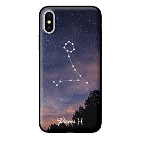 Ốp in cho iPhone XS MAX Cung Hoàng Đạo - Pisces - Hàng chính hãng