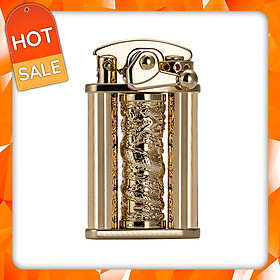 Mua Vỏ Hột Quẹt Bật Lửa Xăng Đá Zorro Z629 Thiết Kế Đẹp Độc Lạ Họa Tiết Rồng Cuốn Sang Trọng - Dùng Xăng Bấc Đá Cao Cấp