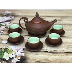Mua Bộ ấm trà tử sa cách điệu