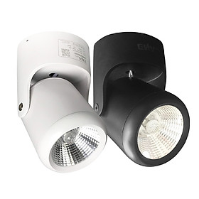 Đèn LED gắn nổi chiếu điểm ENA mẫu DRA 5W 7W 10W 12W 15W 18W 20W vỏ trắng vỏ đen