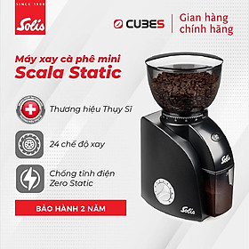 Máy xay cà phê Solis Scala Zero Static - Thương hiệu uy tín đến từ Thuỵ Sĩ - Hàng nhập khẩu